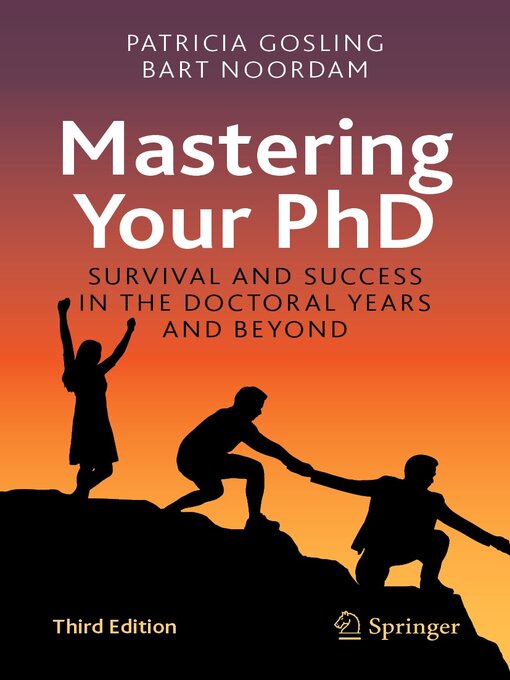 Title details for Mastering Your PhD by Patricia Gosling - Wait list